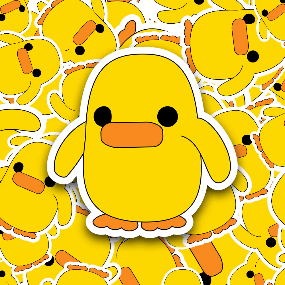Duck stickers