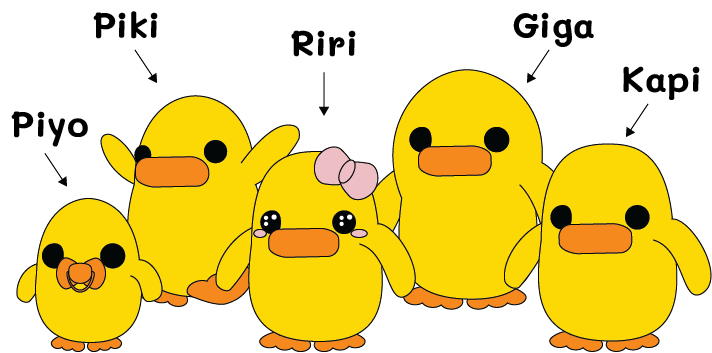 Meet the Stickers characters